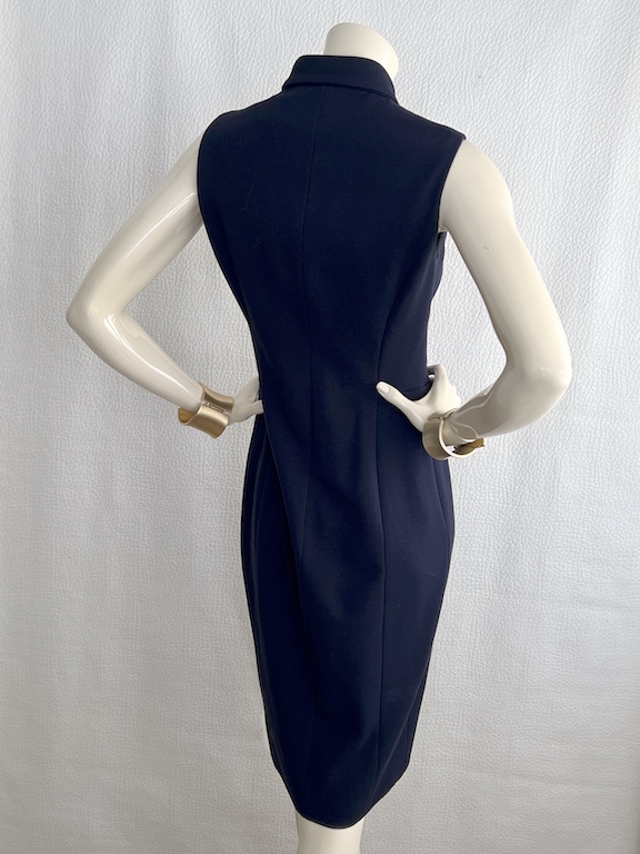 Prada navy knit dress