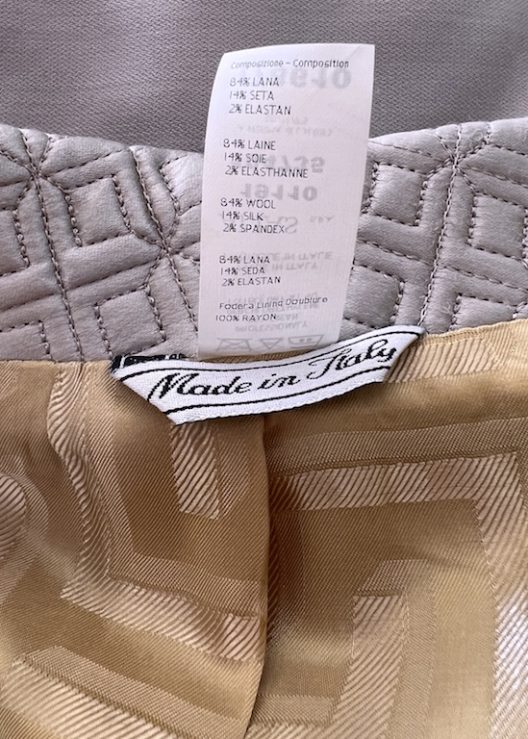 Gianni Versace Couture Silk-wool Jacket