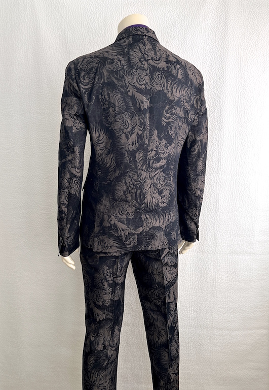 RARE Roberto Cavalli Tiger Print suit