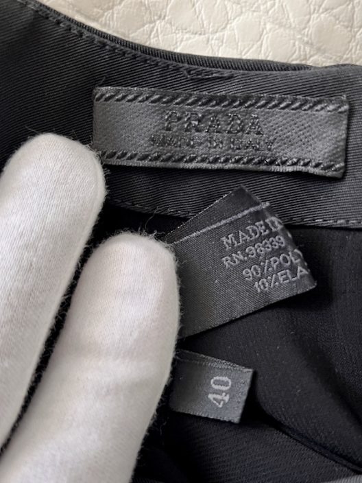 Prada little black dress