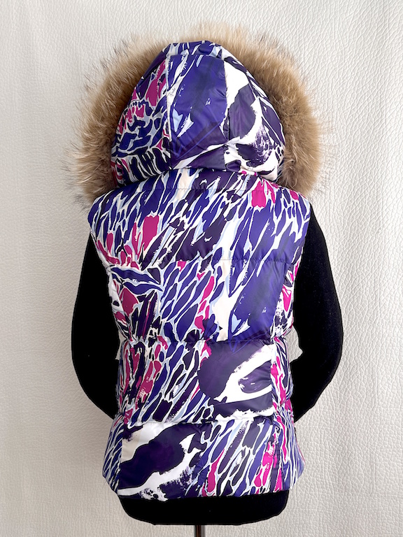 Emilio Pucci down vest with hood