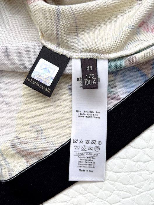 Roberto Cavalli silk cardigan