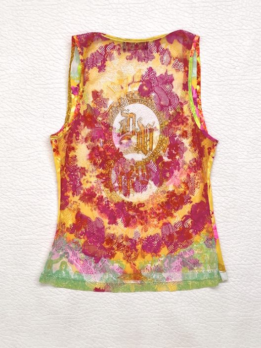 VTG Versace silk top