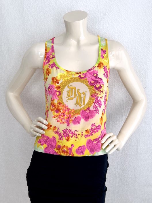 VTG Versace silk top