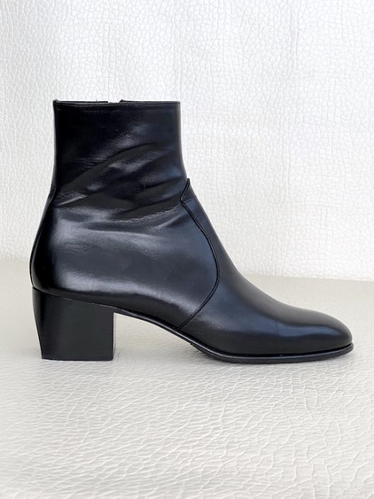 Saint Laurent "James 60" Leather chelsea boots
