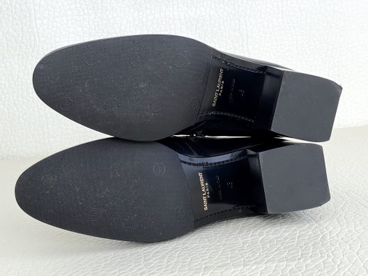 Saint Laurent "James 60" Leather chelsea boots