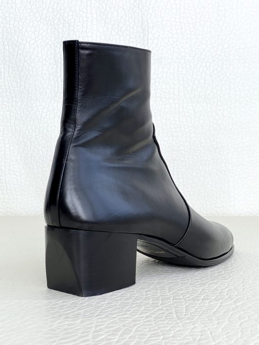 Saint Laurent "James 60" Leather chelsea boots