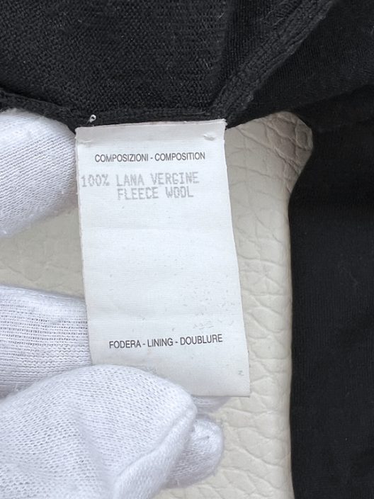 Gucci by Tom Ford black virgin wool cardigan
