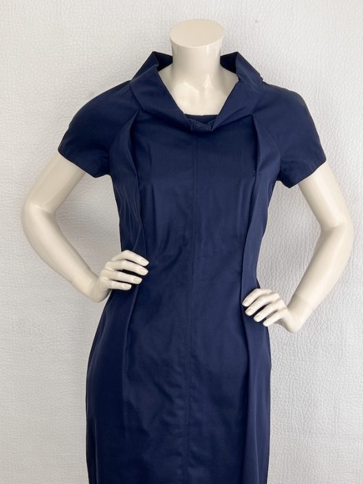 Prada navy cotton dress