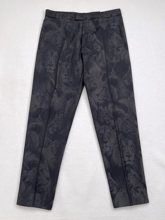 Roberto Cavalli animal print dress pants