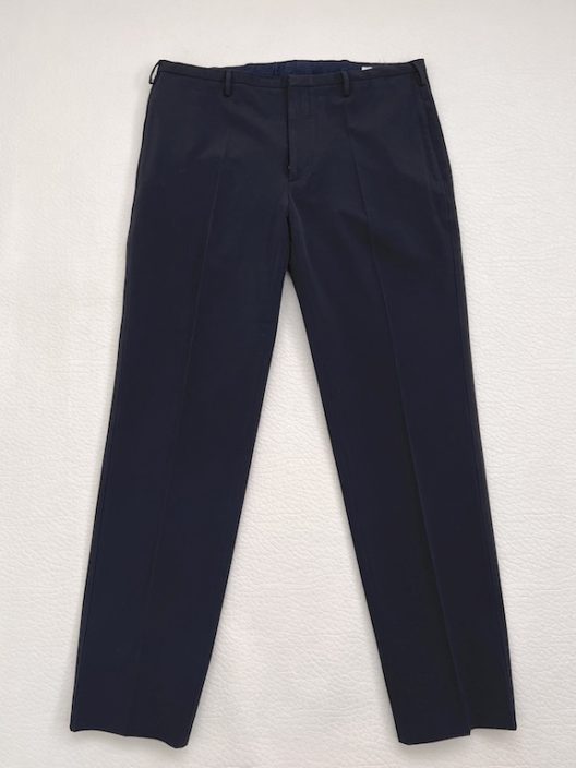 Prada "technical fabric" black dress pants