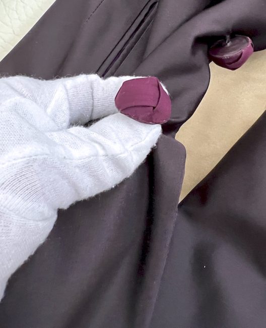 Prada silk-wool party coat