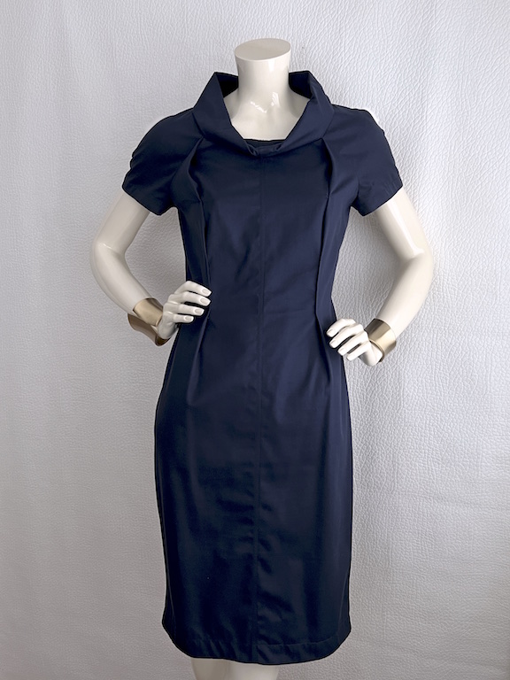 Prada navy cotton dress