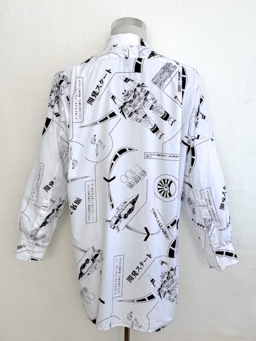 RARE Loewe by Jonathan Anderson Oversize Asymmetric Long Shirt SS2016