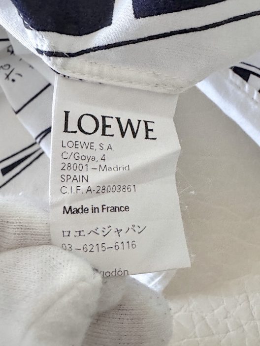 RARE Loewe by Jonathan Anderson Oversize Asymmetric Long Shirt SS2016