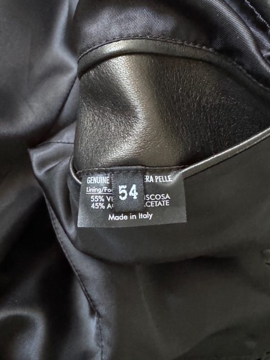 Gucci by Tom Ford black Leather Jacket