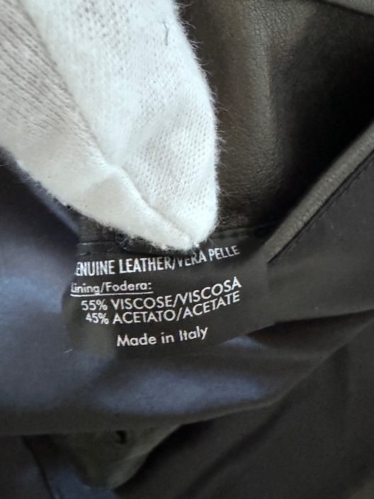 Gucci by Tom Ford black Leather Jacket