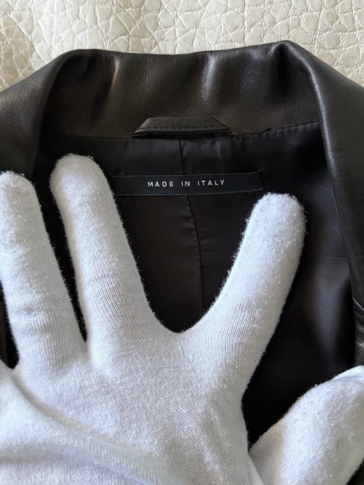Gucci by Tom Ford black Leather Jacket