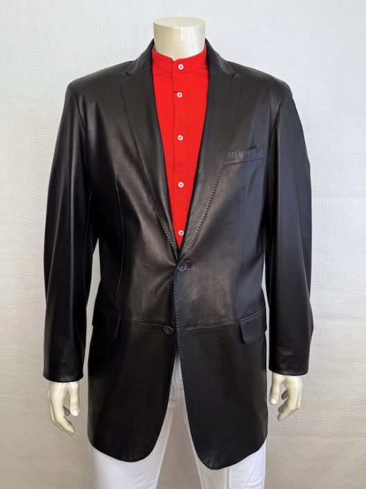 Gucci by Tom Ford black Leather Jacket