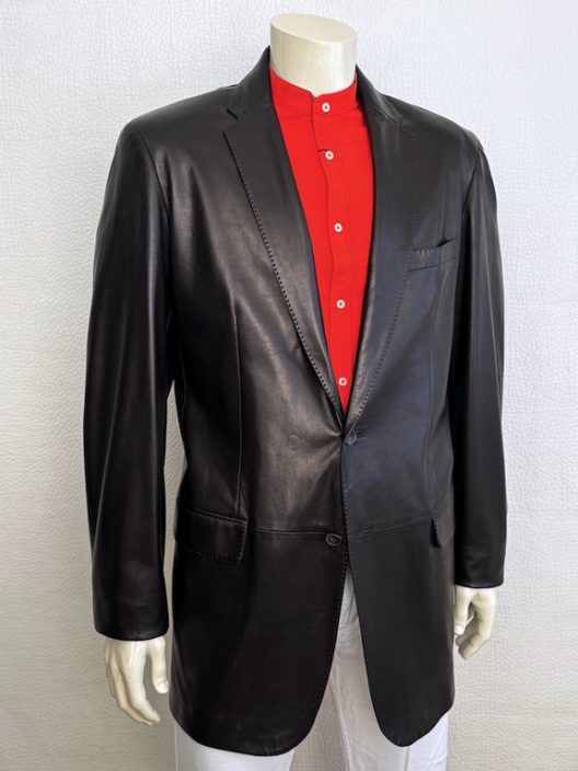 Gucci by Tom Ford black Leather Jacket