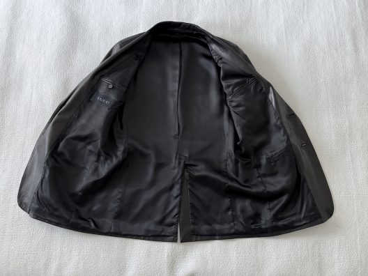 Gucci by Tom Ford black Leather Jacket
