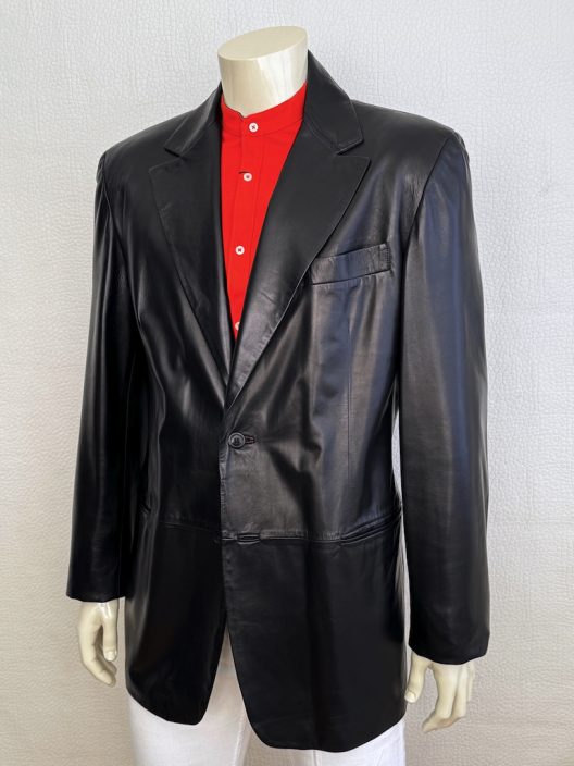 VTG Gianni Versace Leather Jacket