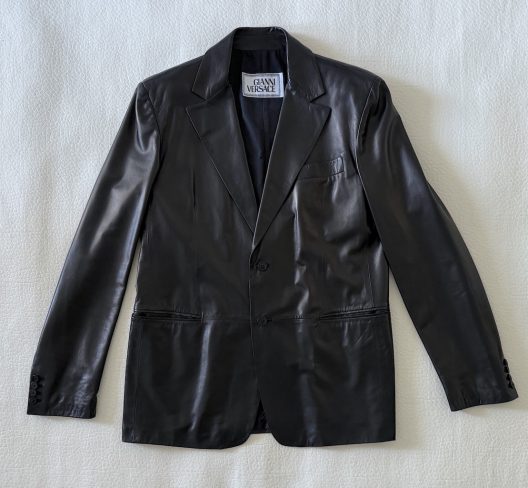 VTG Gianni Versace Leather Jacket