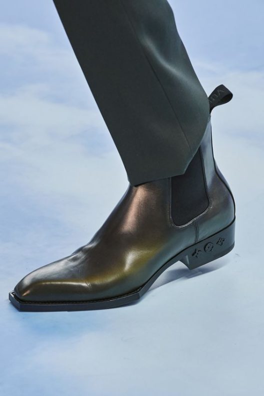 Louis Vuitton by Virgil Abloh black chelsea boots