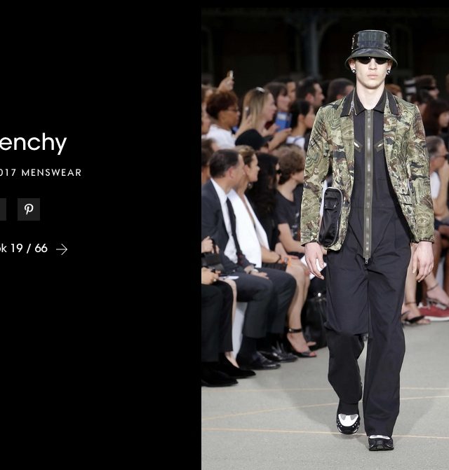 Givenchy Paris by Riccardo Tisci Cambo print jacket