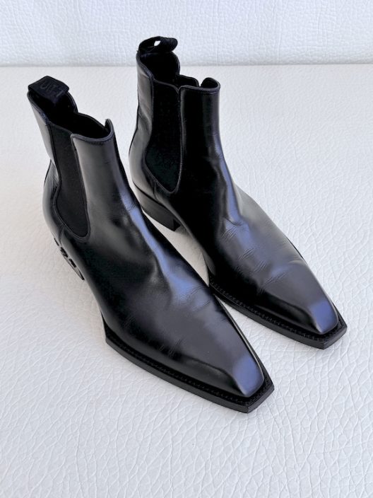 Louis Vuitton by Virgil Abloh black chelsea boots