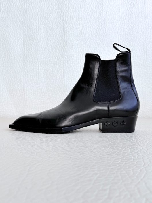 Louis Vuitton by Virgil Abloh black chelsea boots
