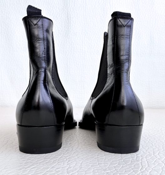 Louis Vuitton by Virgil Abloh black chelsea boots