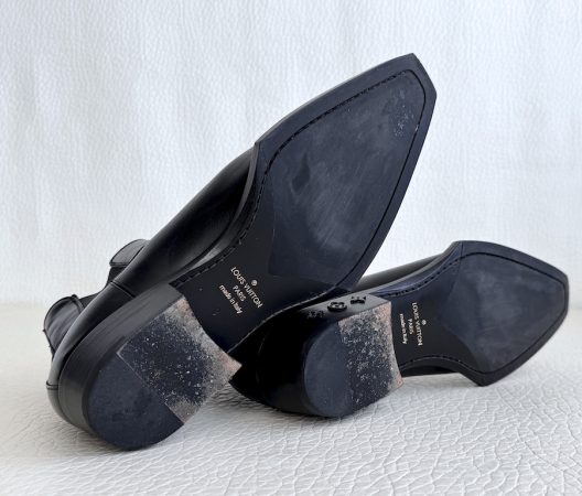 Louis Vuitton by Virgil Abloh black chelsea boots