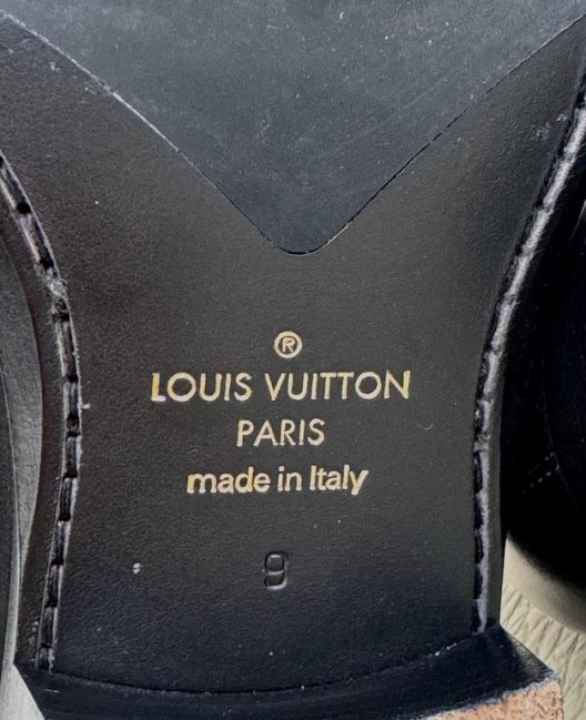 Louis Vuitton by Virgil Abloh black chelsea boots
