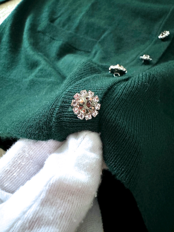 Dolce & Gabbana cashmere cardigan-jewel buttons