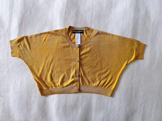 Dolce & Gabbana cashmere-silk cardigan-jewel buttons