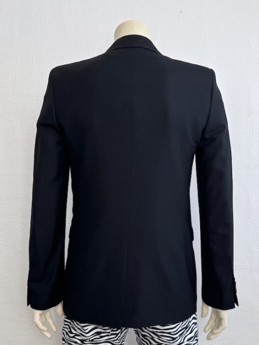 Givenchy Paris by Riccardo Tisci one button blazer with piercing details