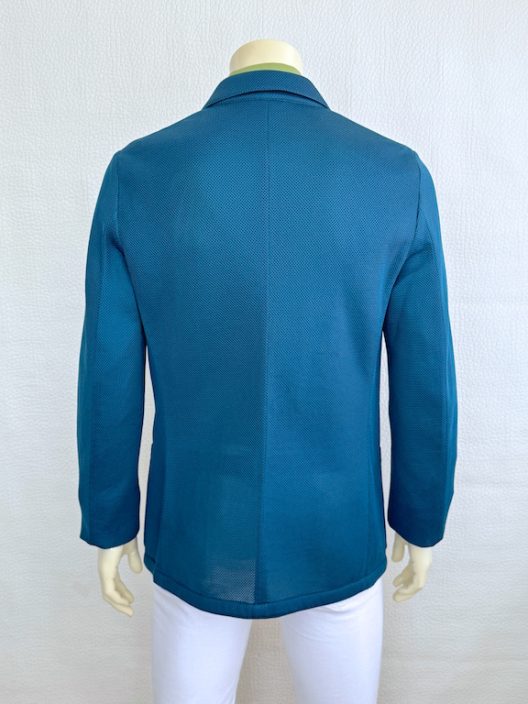 Runway Hermès unstructured perforated fabric jacket