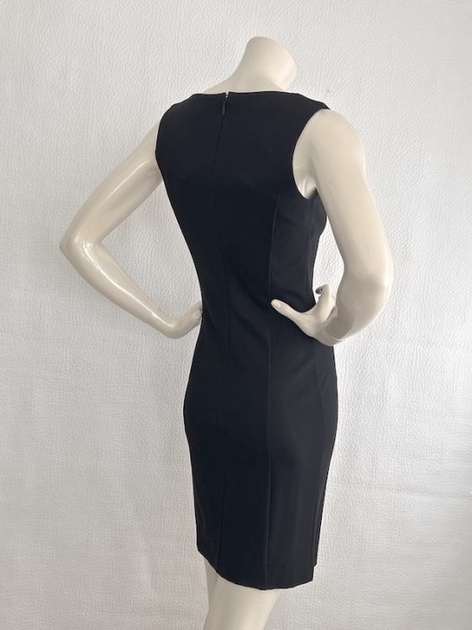 Roberto Cavalli little black dress embellished with rhinestones