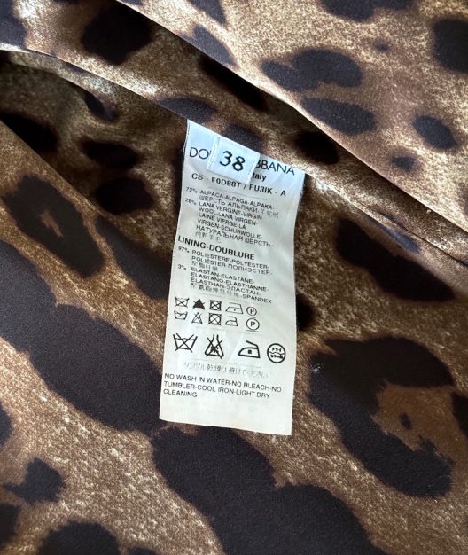 Dolce & Gabbana Wool Coat