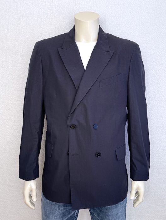 Valentino Garavani Navy Double-Breasted Jacket