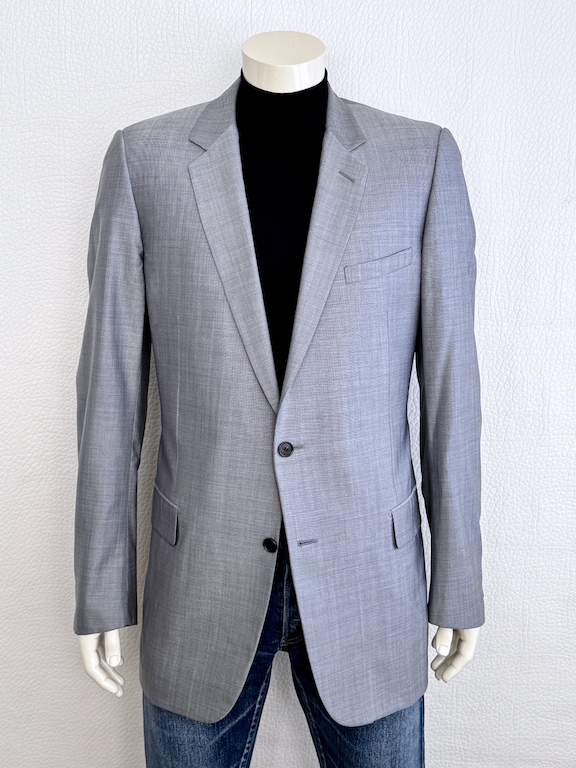 DIOR HOMME 08E By Hedi Slimane Silk-Wool Jacket