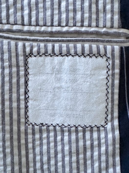 Thom Browne Striped Cotton Blazer Hand Made in USA