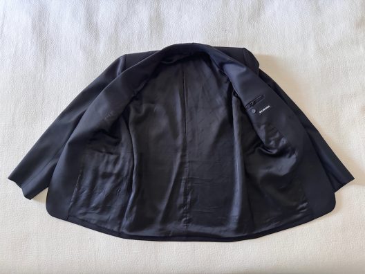 Balenciaga Black Wool Blazer Regular Fit
