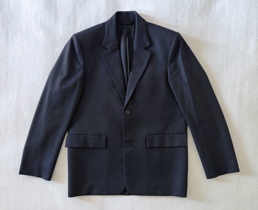 Balenciaga Black Wool Blazer Regular Fit