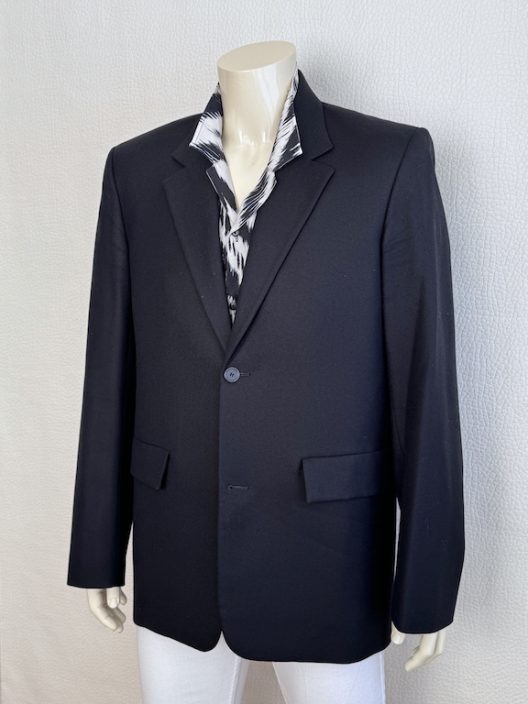 Balenciaga Black Wool Blazer Regular Fit