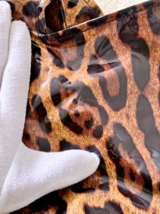 Dolce & Gabbana Animal Print Trench