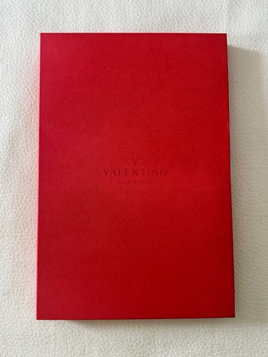 Valentino Garavani hand embroidered silk shawl