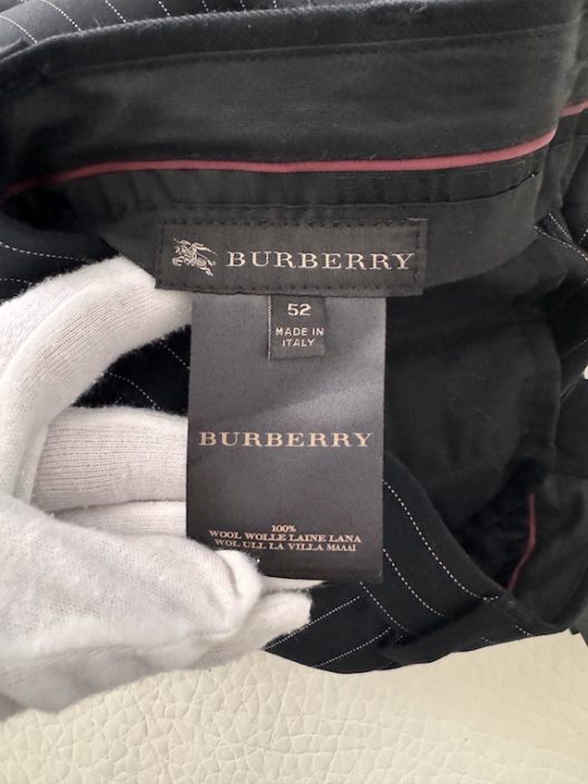 Burberry striped wool pants