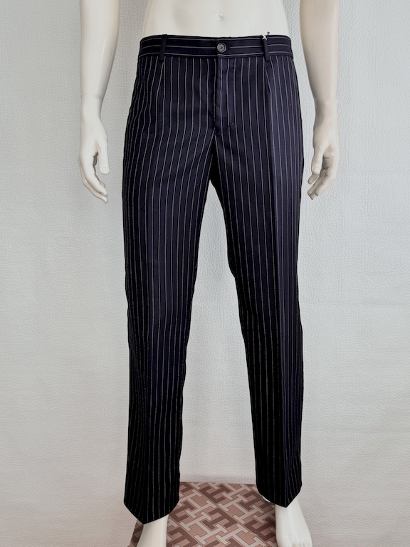 Burberry striped wool pants